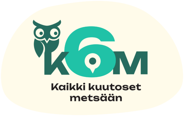 K6M logo taustalla FI